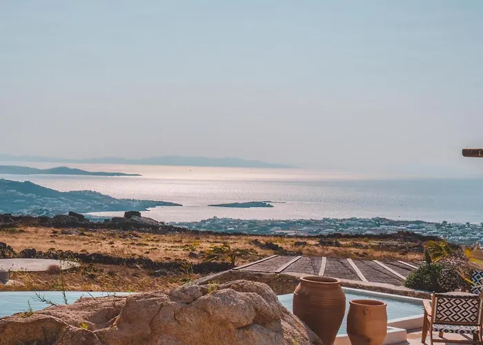 Mykonos High Sunset Вилла Plintri